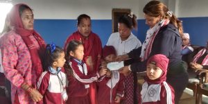 CEO NEPAL hosted EYE & Dental Camps on January 25th & Scholarship Program on January 26, 2025 at The Rising English Boarding School